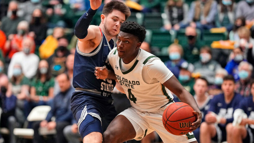 Isaiah Stevens battles in the post
