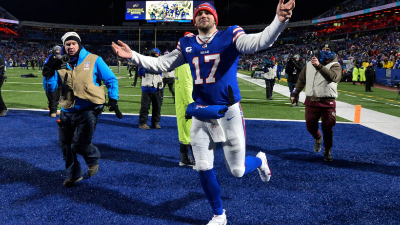 Buffalo Bills quarterback Josh Allen