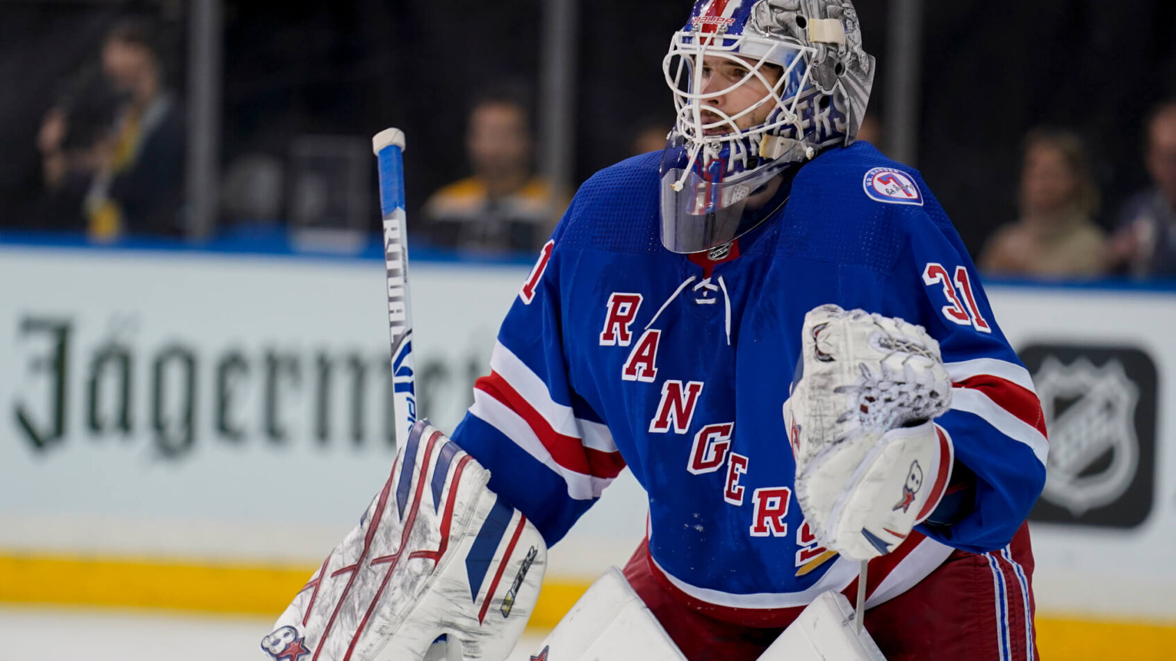 Igor Shesterkin, goaltender, New York Rangers