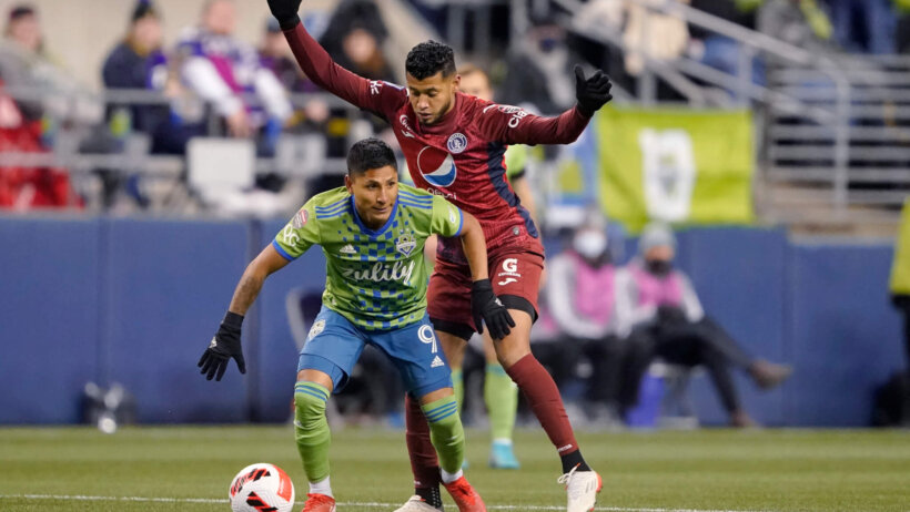 Seattle Sounders forward Raul Ruidiaz