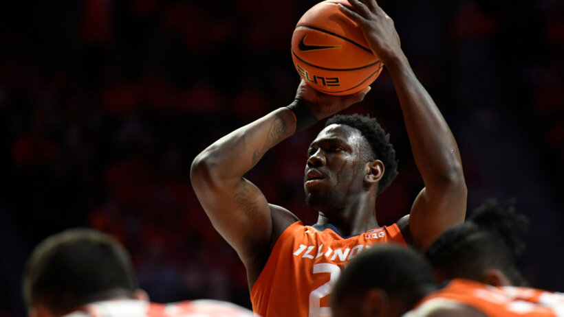 Kofi Cockburn shooting free throw