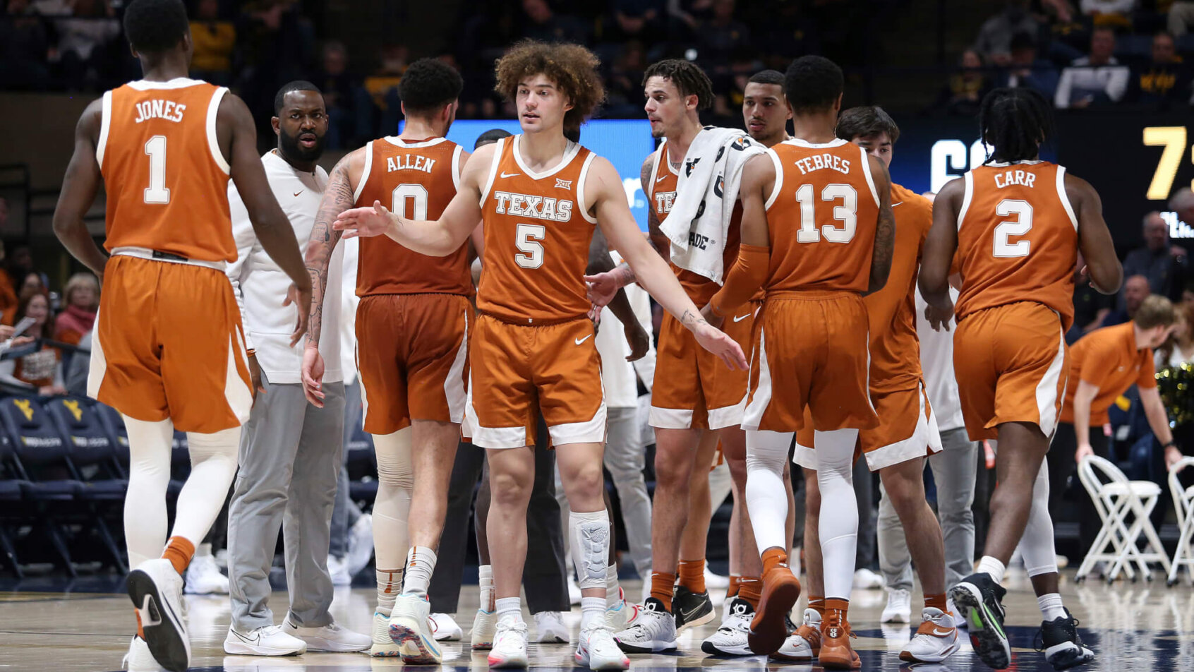 Texas Longhorns celebration