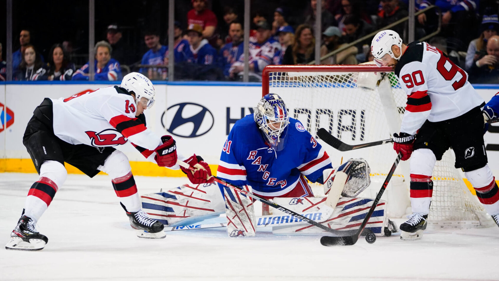 Rangers vs Devils Tuesday NHL odds