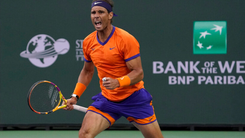 Rafael Nadal fist pump