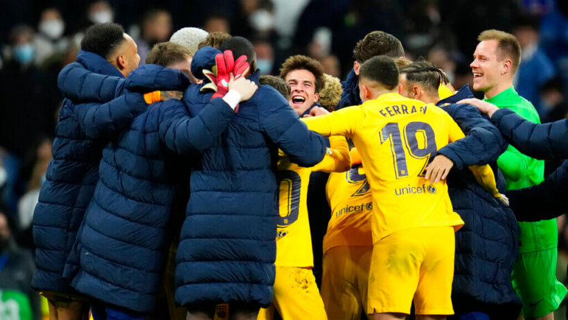 Barcelona players