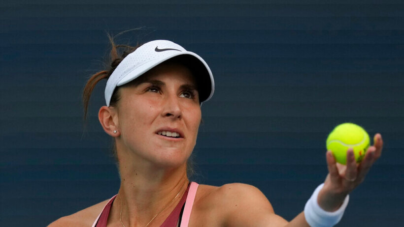 Bencic of Switzerland