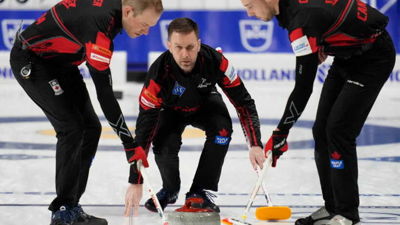 Canada skip Brad Gushue