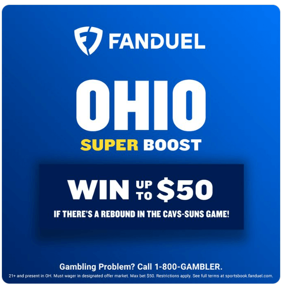 FanDuel Super Boost for Suns vs Cavs