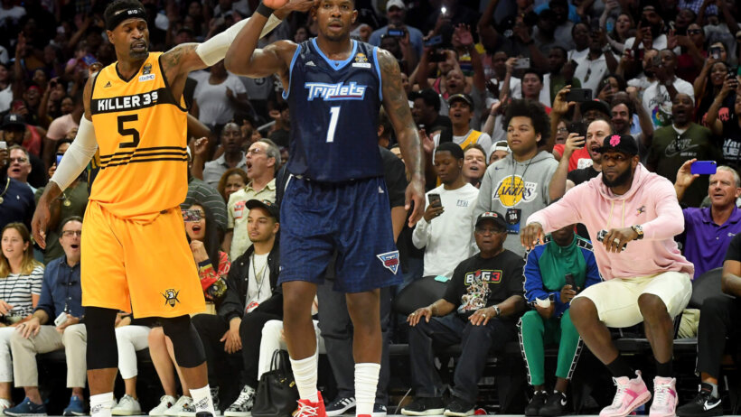 Triplets star Joe Johnson post shot reaction