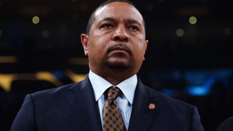 Mark Jackson staring