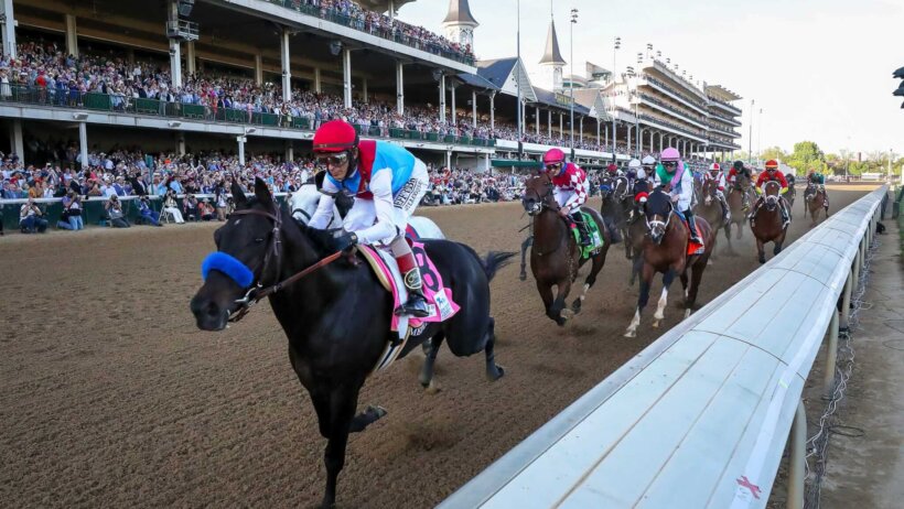 Kentucky Derby finish