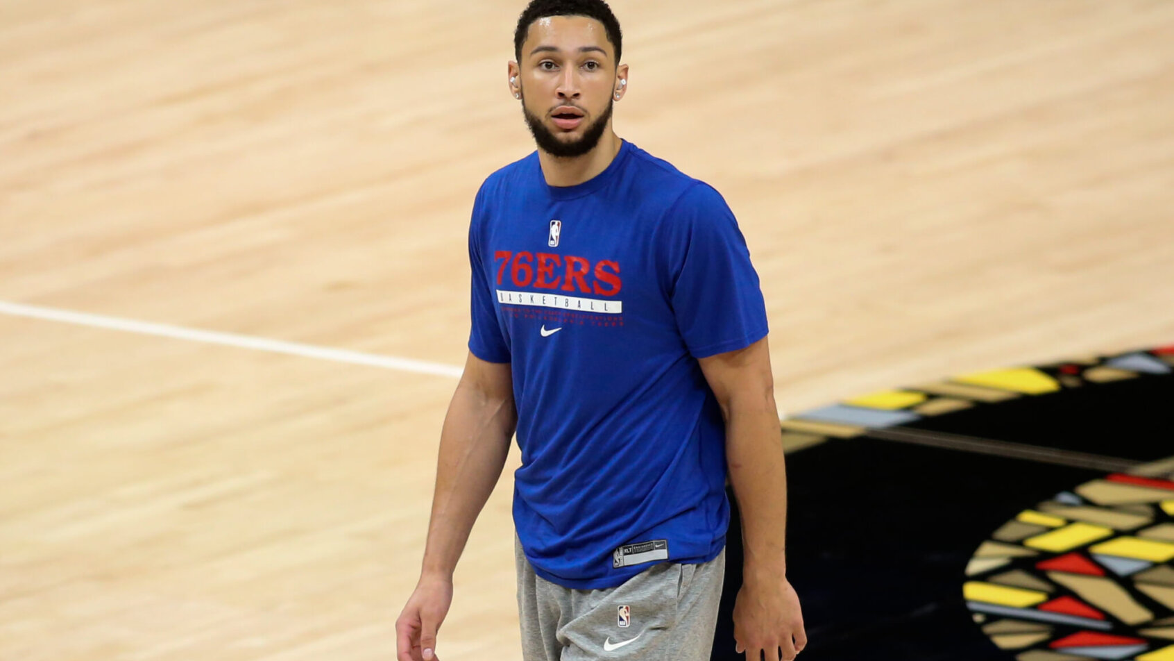 Ben Simmons walking