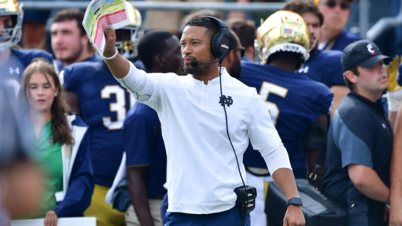 Marcus Freeman coaching