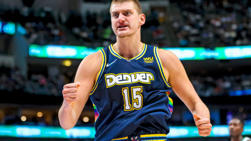 Nikola Jokic pumped reaction