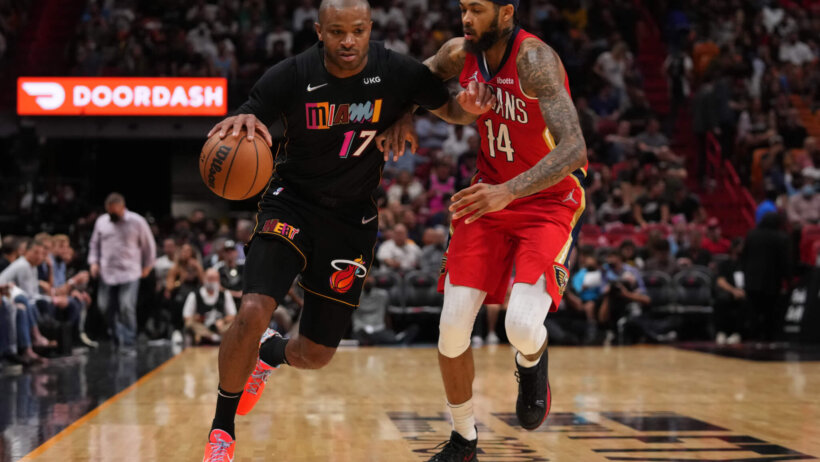 PJ Tucker driving