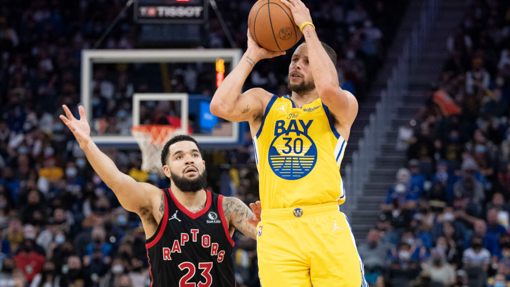 Steph Curry shooting jumper