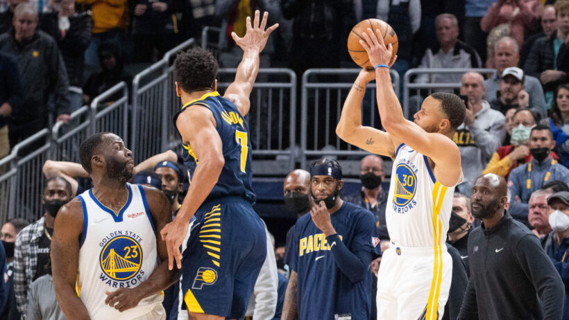 Steph Curry shooting