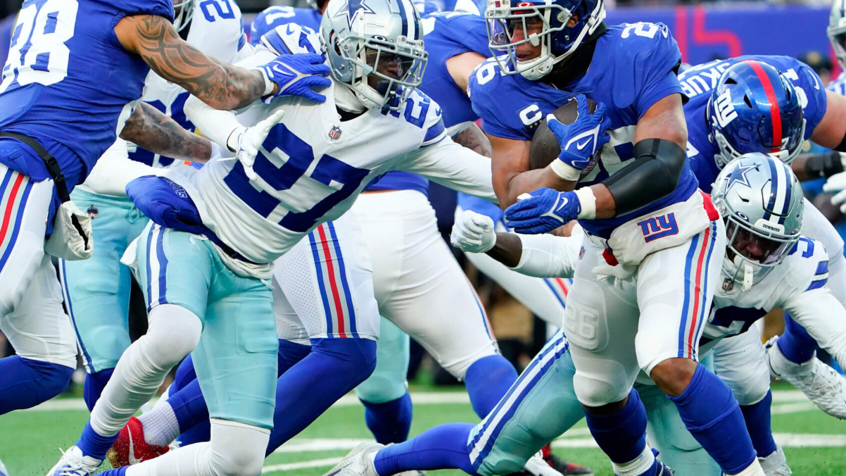 Cowboys vs Giants injury report