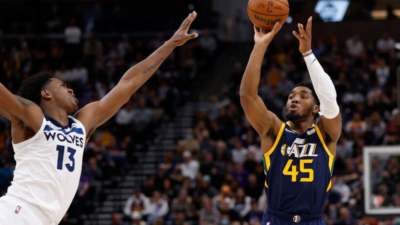 Donovan Mitchell shooting