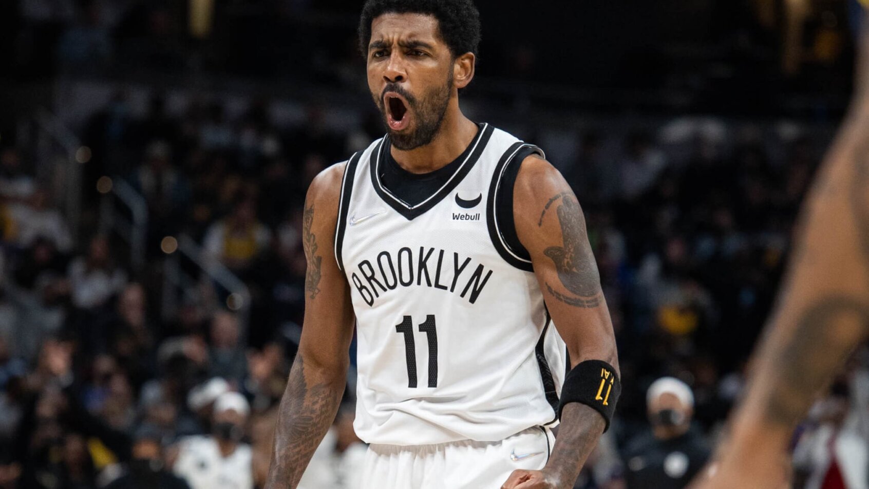 Kyrie Irving pumped reaction
