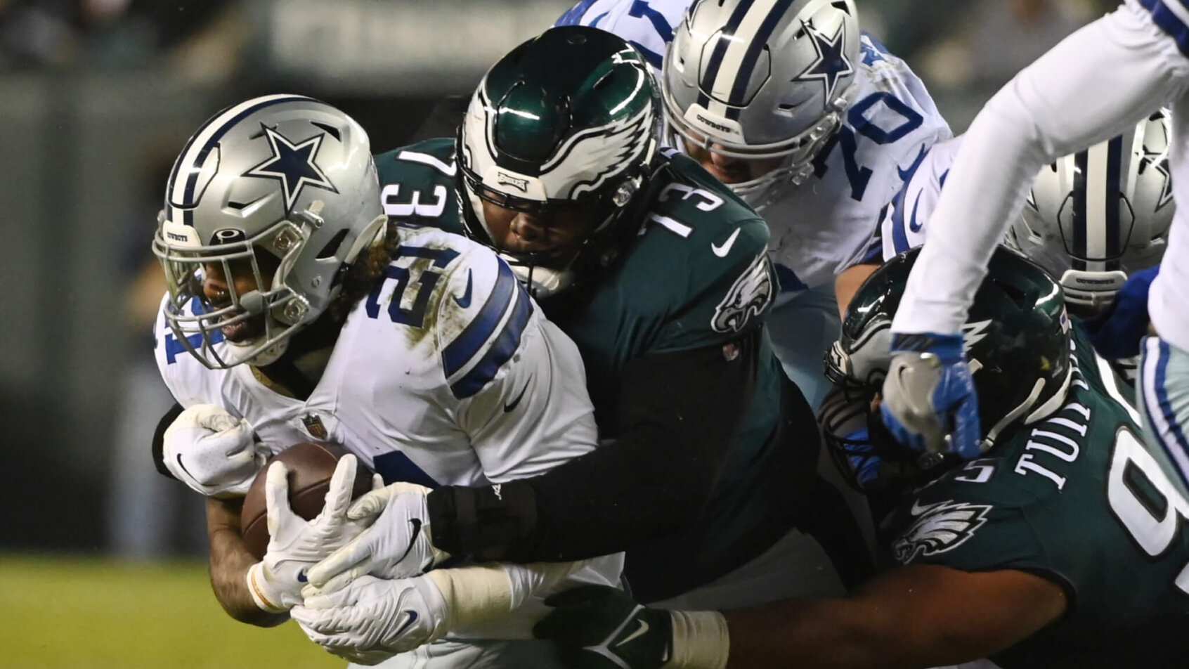 NFL rushing total odds