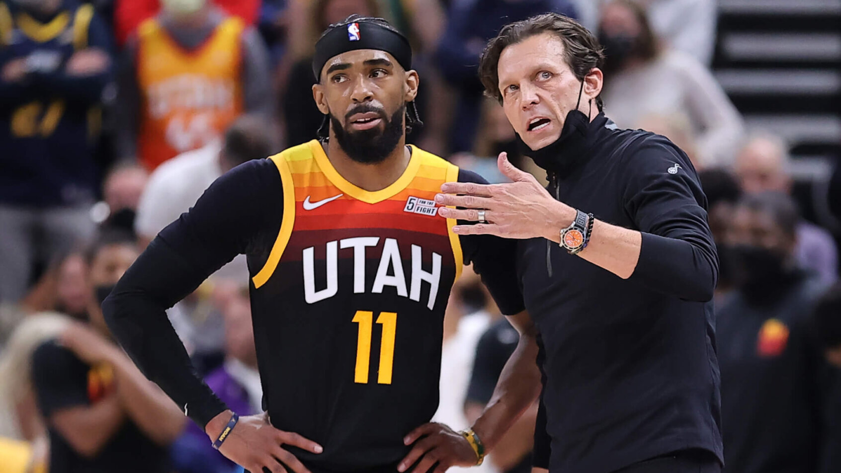 Conley talks to Snyder