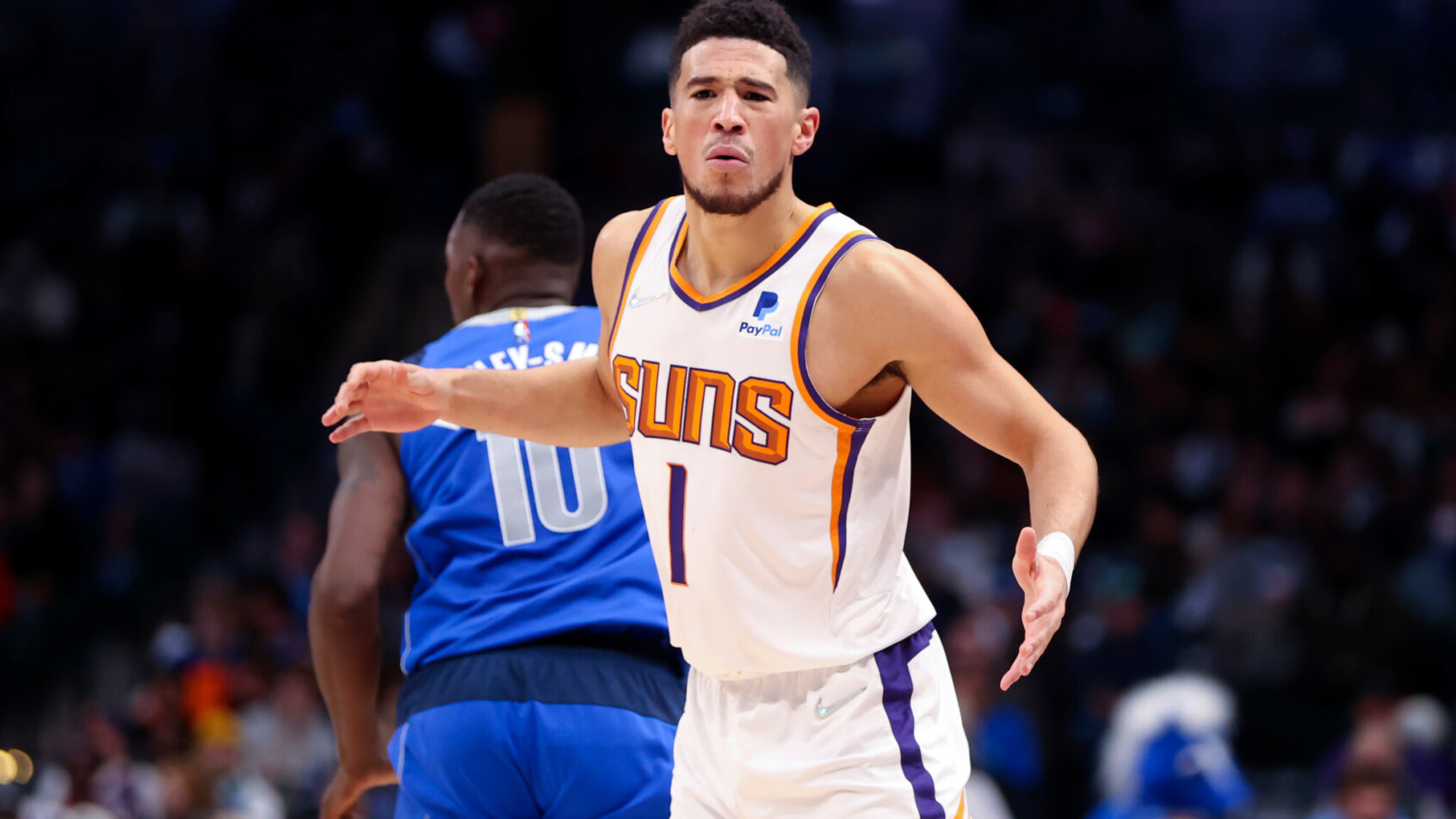 Devin Booker reaction