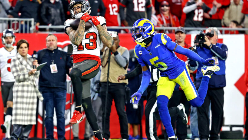 Mike Evans hauls in a TD