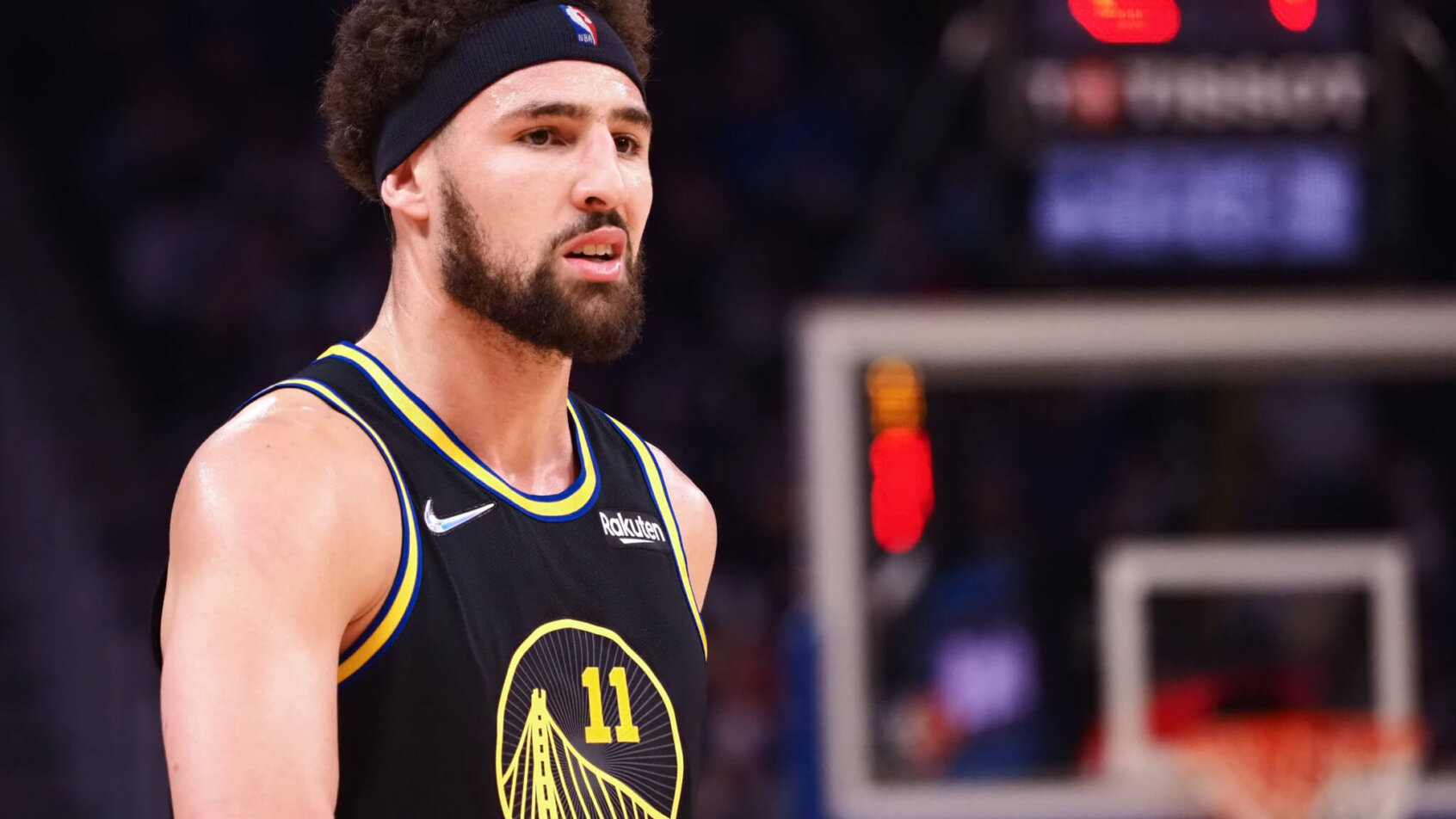 Klay Thomspon scowl