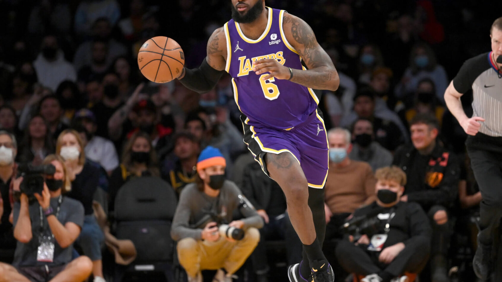 Los Angeles Lakers forward LeBron James
