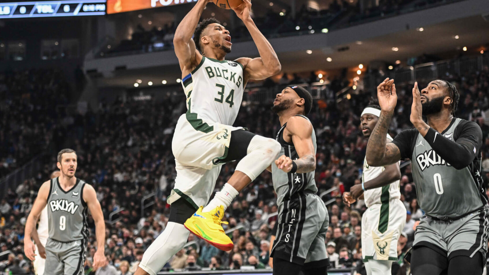 Giannis driving