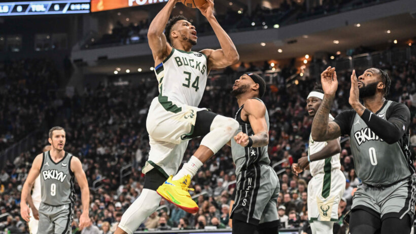 Giannis driving