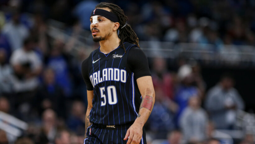Cole Anthony walking