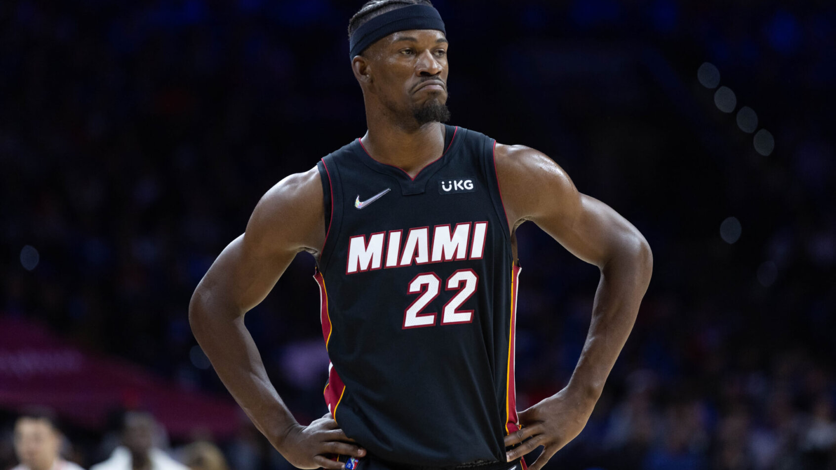 Jimmy Butler hands on hips