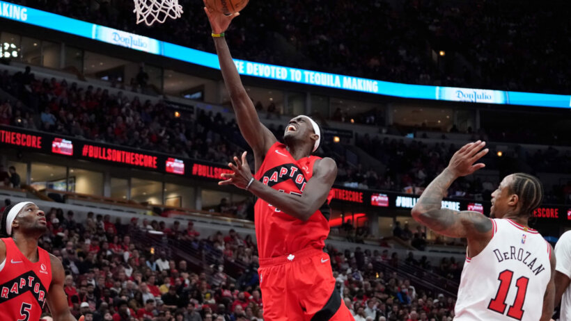Pascal Siakam lay-up