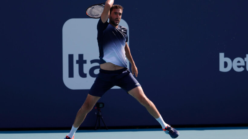 Marin Cilic forehand