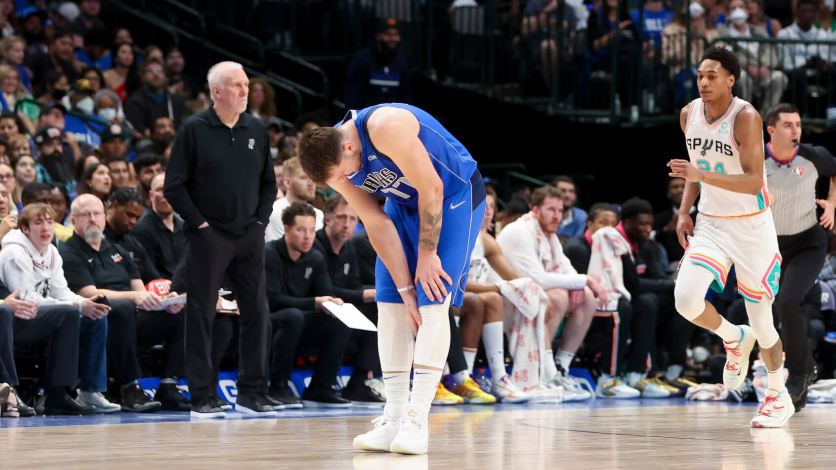 Doncic leg injury