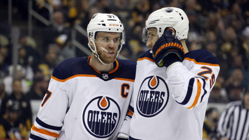 Connor McDavid, Leon Draisaitl; Edmonton Oilers