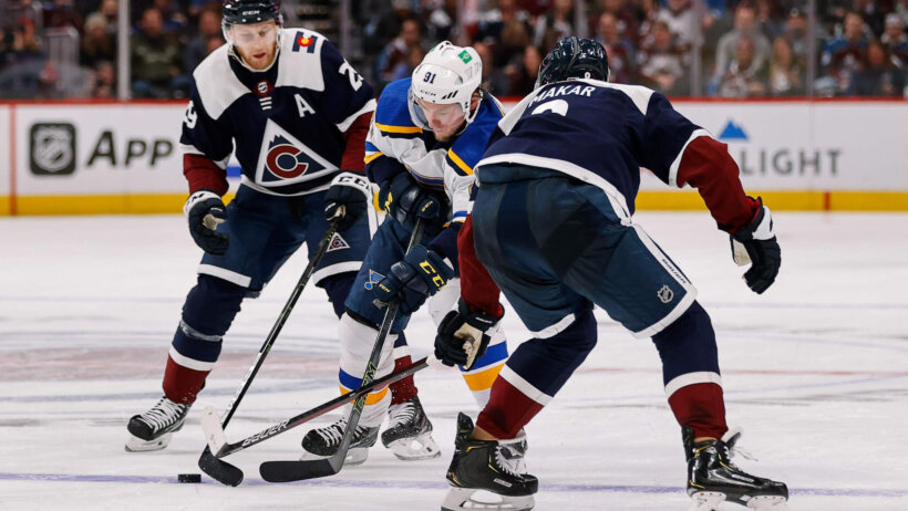 Avalanche vs Blues odds