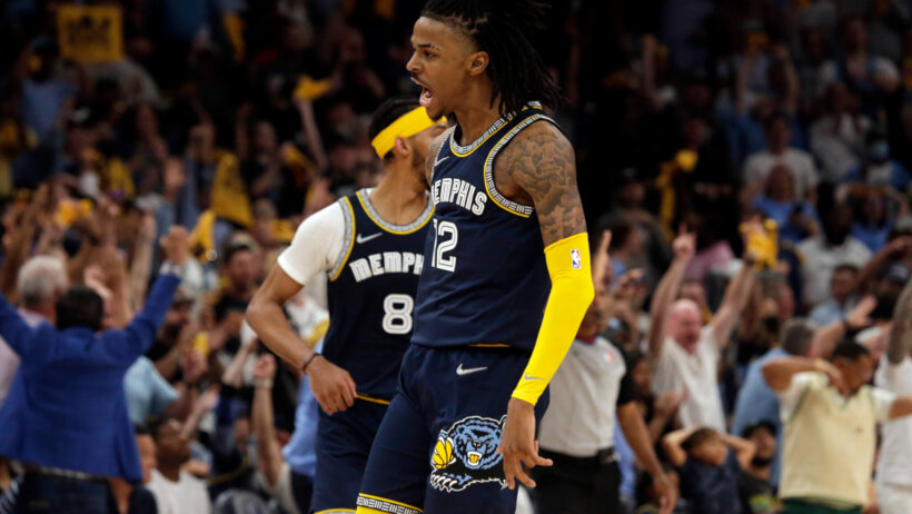 Ja Morant pumped reaction