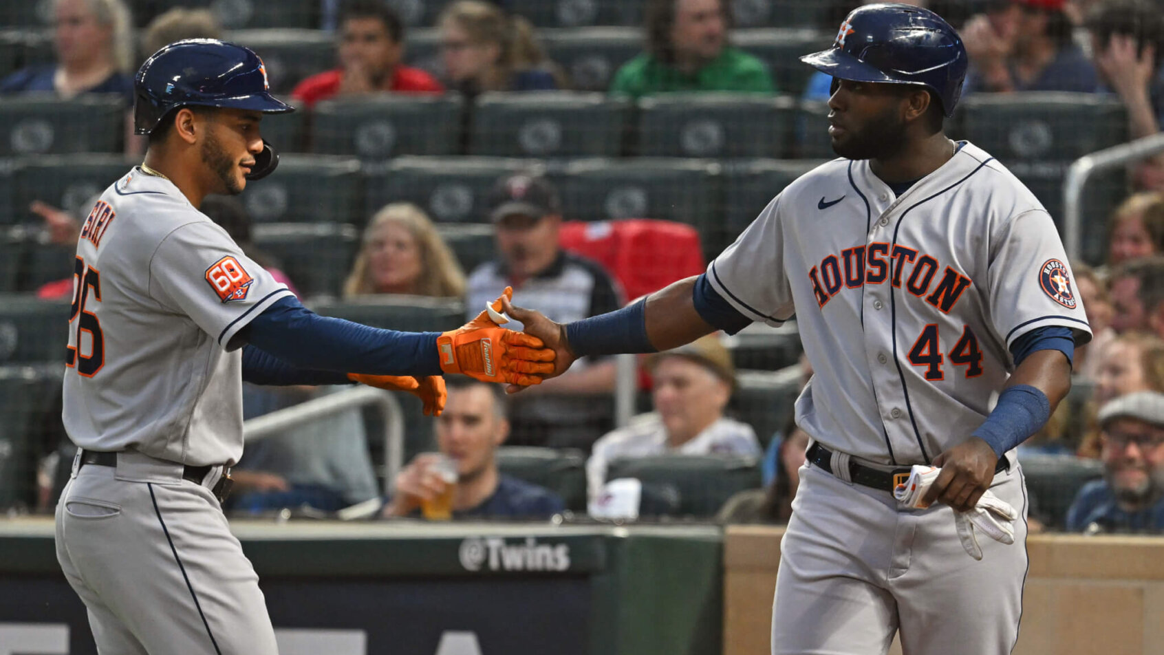 Astros run celebration