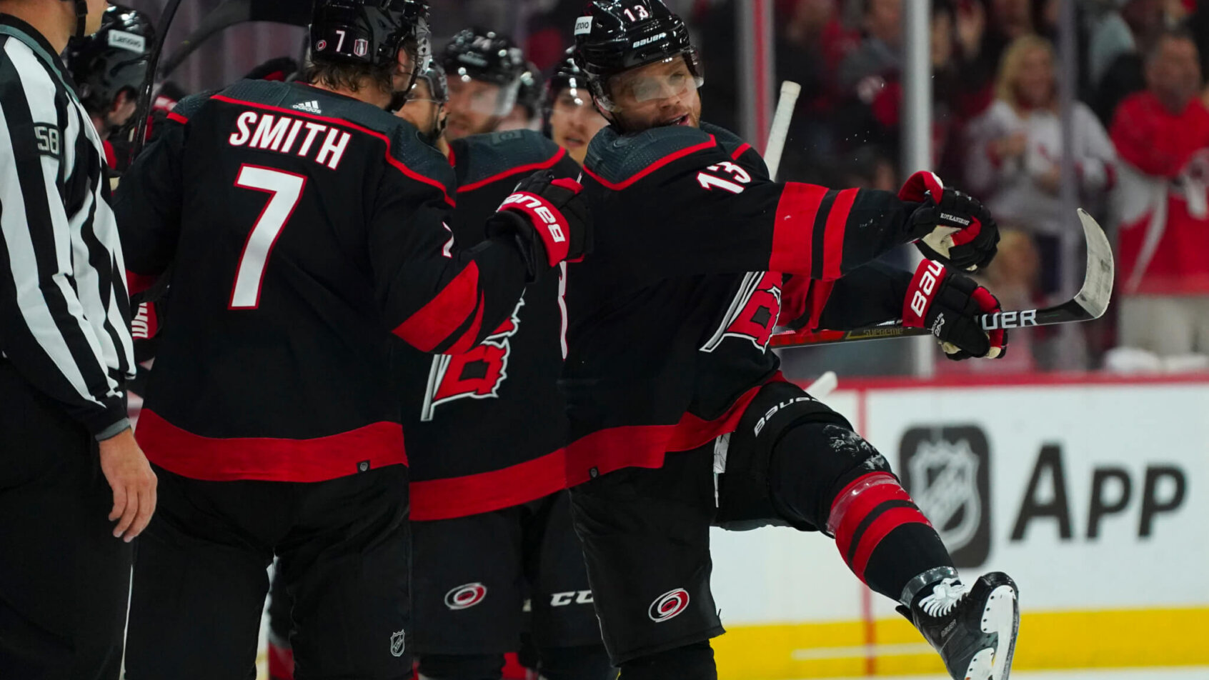 Max Domi celebration
