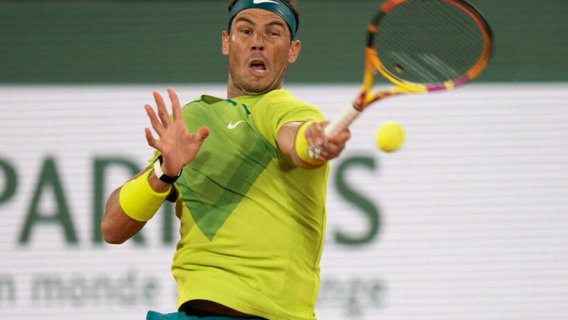 Rafael Nadal forehand, French Open