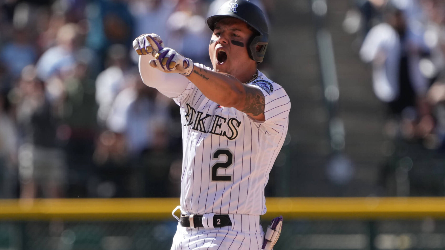 Yonathan Daza celebration