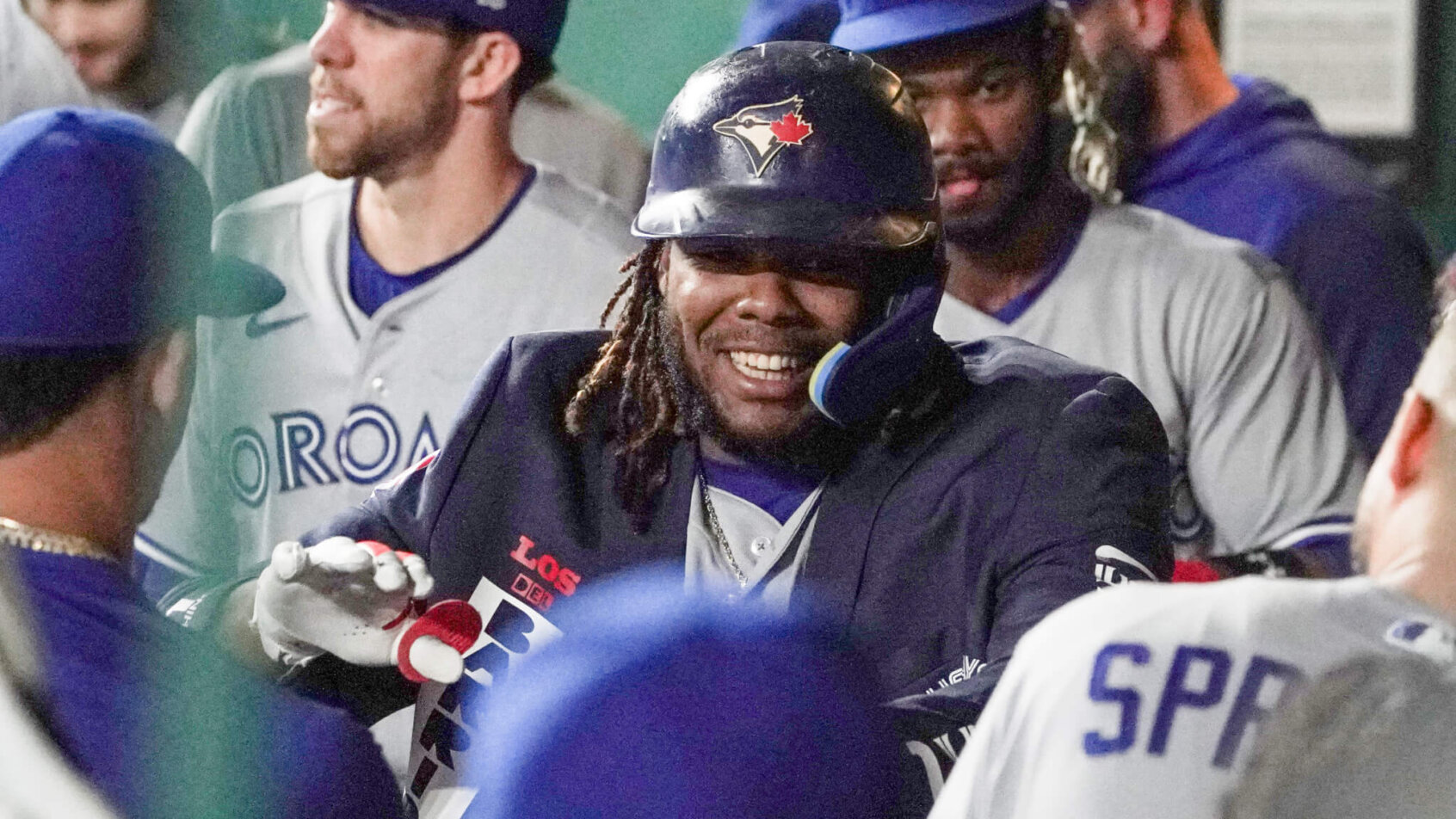 Vladimir Guerrero Jr. celebration