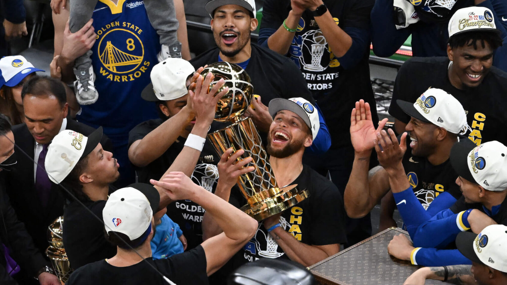 Golden State Warriors championship celebration