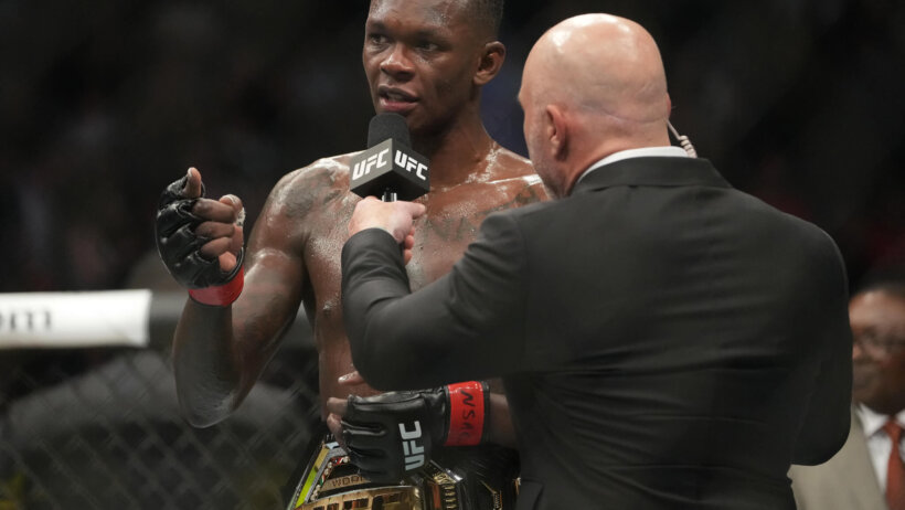 UFC 281 fighter Israel Adesanya