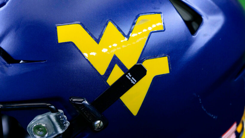 WVU helmet