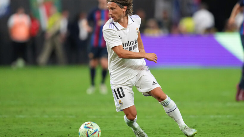 Real Madrid midfielder Luka Modric. FIFA Club World Cup