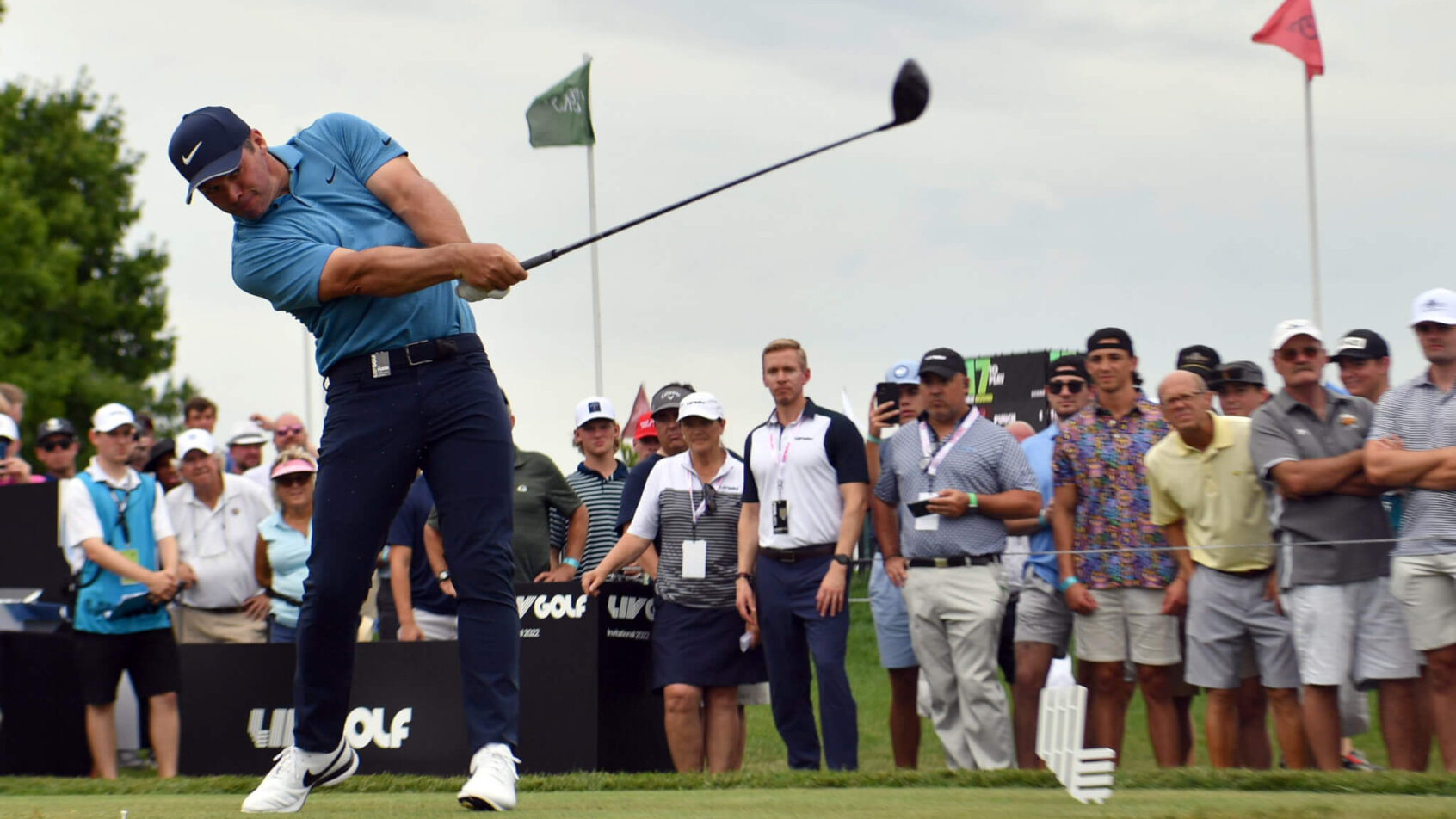 Paul Casey tee shot